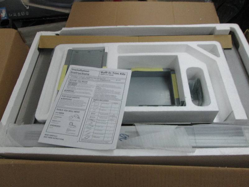 lot 168 image: Microwave Trim Kit Retail $288.75 J...