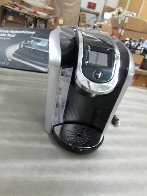 lot 181 image: Keurig 2.0 Coffee Brewer powers on...