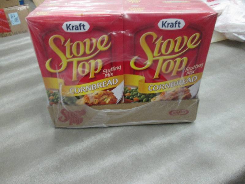 lot 189 image: Lot of 12- 6 oz Kraft Stove Top Cor...