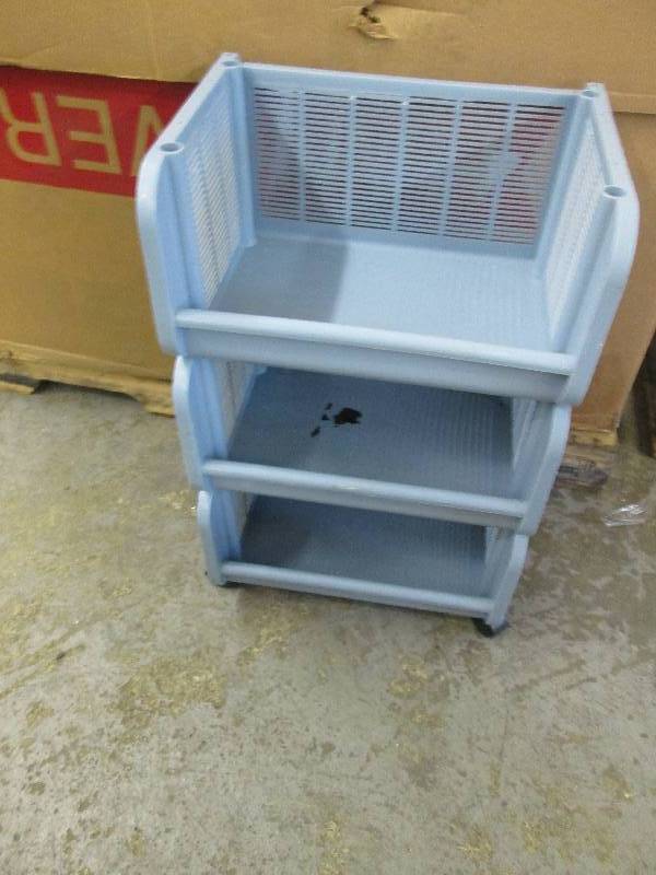 lot 194 image: Rolling Storage Bins...