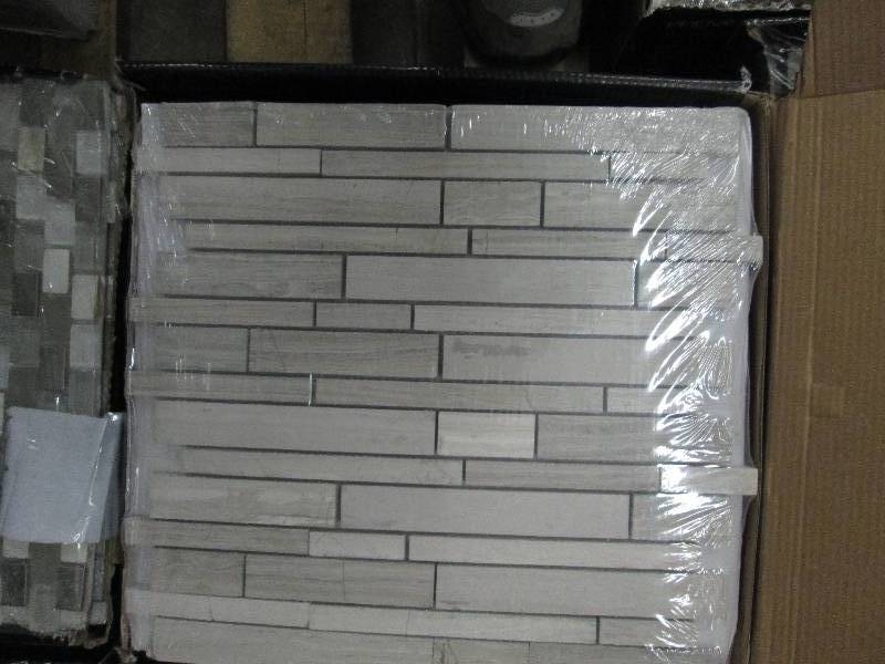 lot 243 image: 1 Case of 10 MSI  White Quarry Inte...