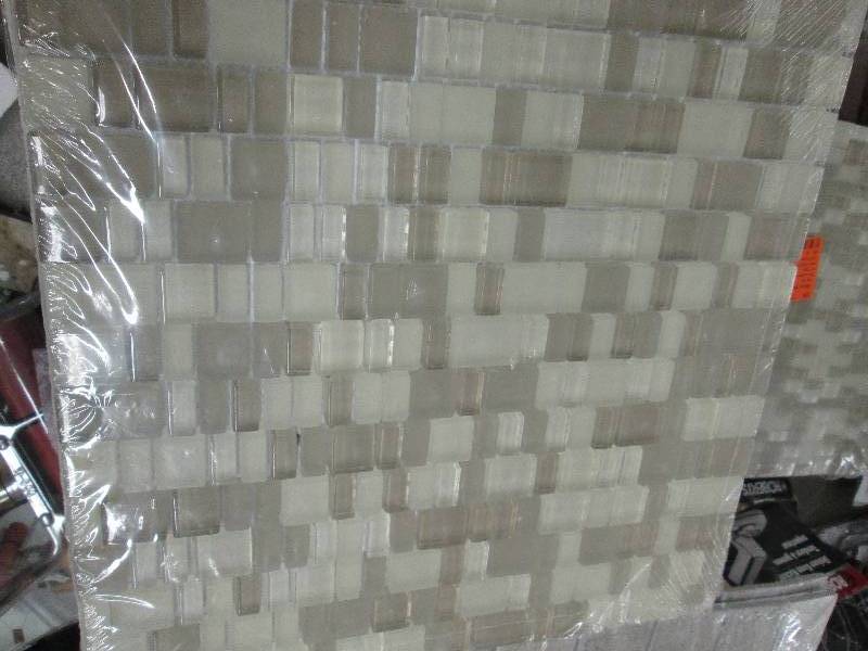 lot 282 image: 9 Sheets 12x12 Straw Blend Decorati...