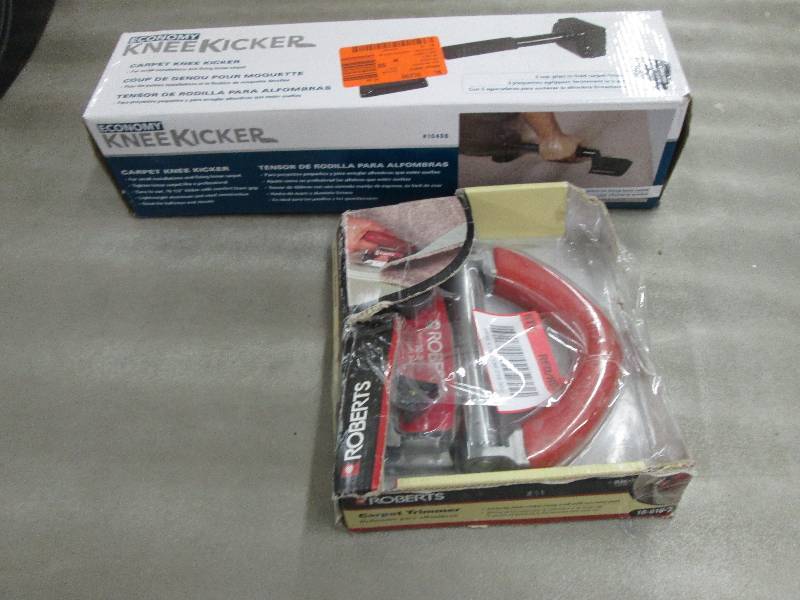 lot 300 image: Economy Knee Kicker, Carpet Trimmer...