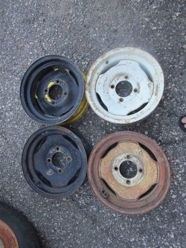 lot 37 image: Qty. 4, Rims 4 lug 14 x 5