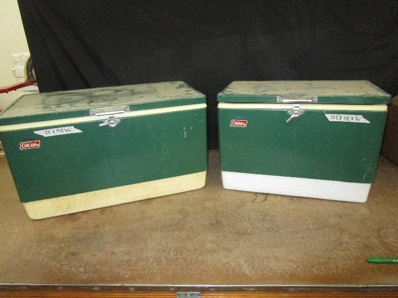 lot 64 image: Coleman Coolers 2 nice size and in nice condition