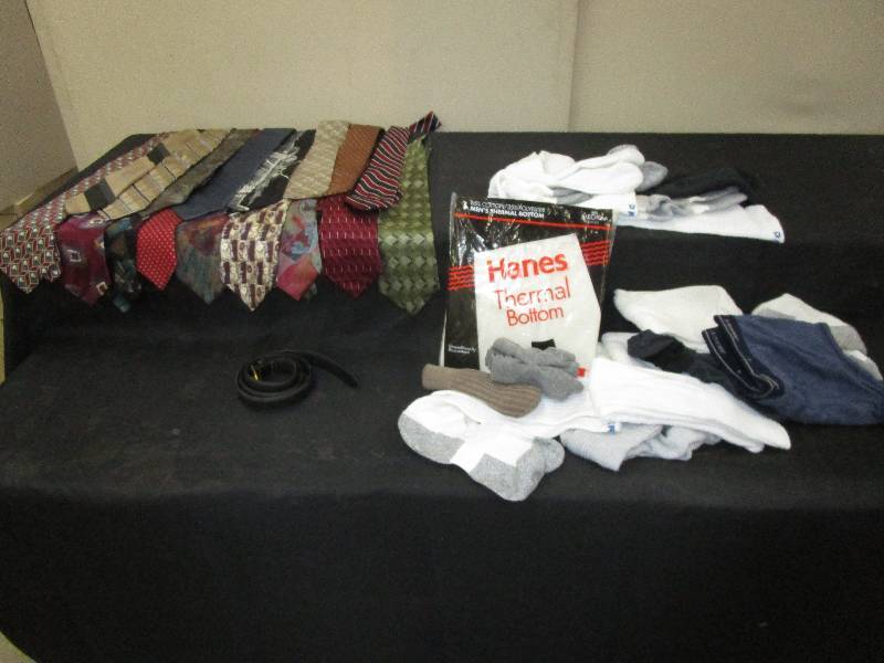 lot 84 image: Socks, ties all to go