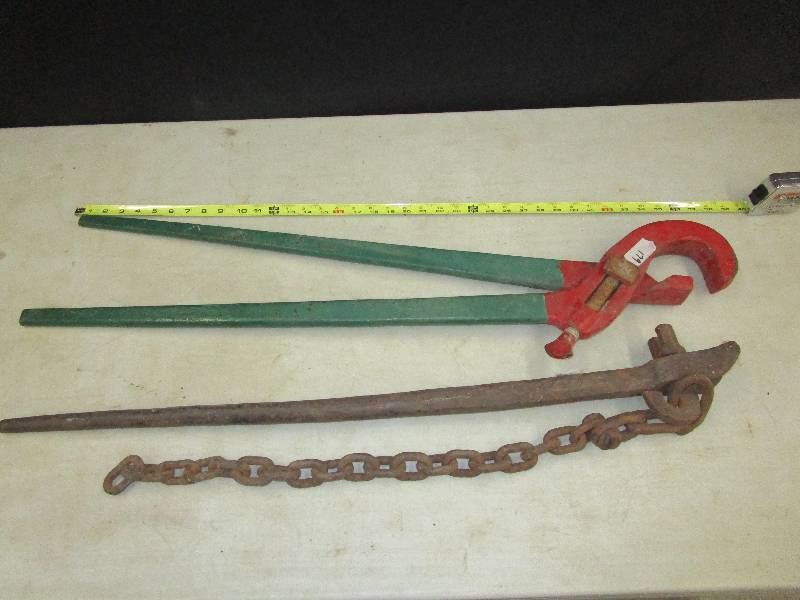 lot 96 image: Various Large Tools