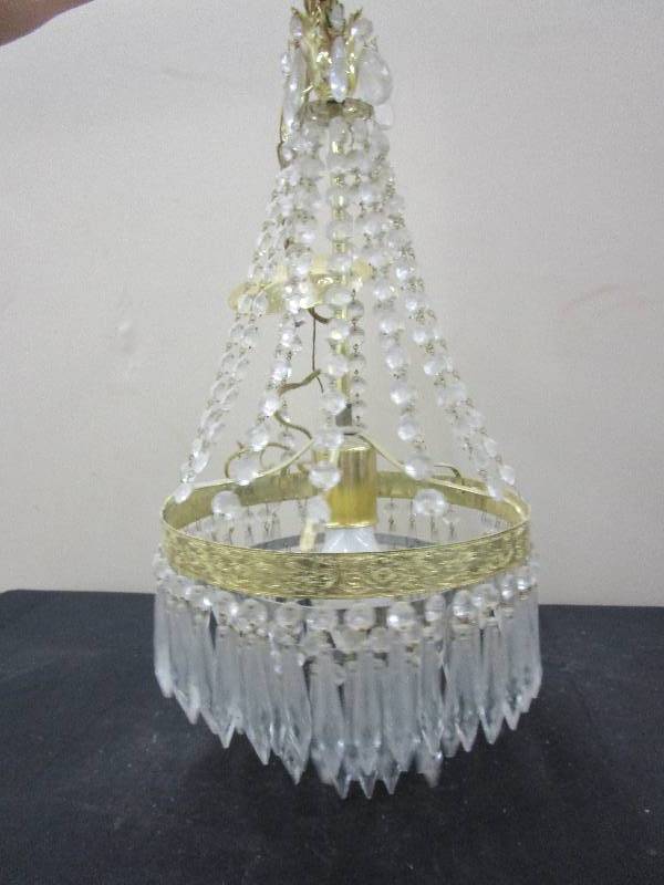 lot 105 image: Chandelier works was just taken down hangs 21-22