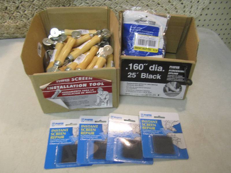 Box of Screen Instalation Tools Scr...