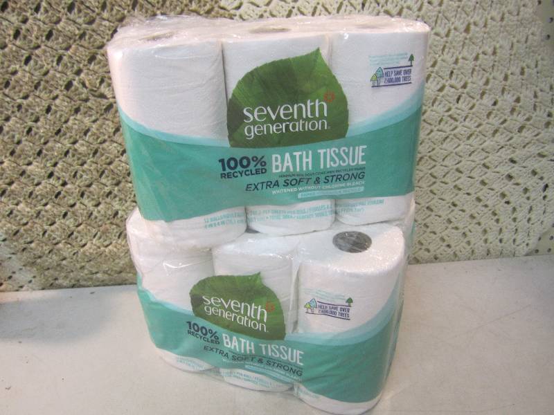 24 Rolls of Bath Tissue 2 packs of ...