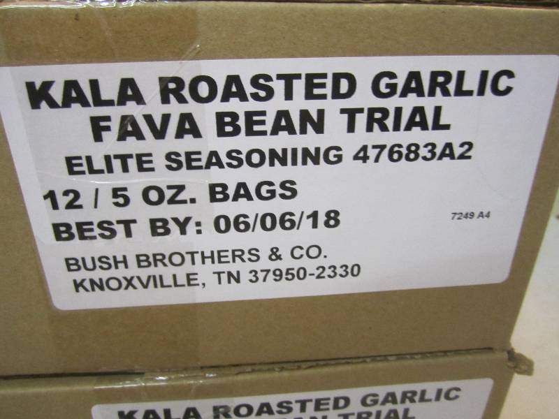 4 Cases of Kala Roasted Garlic Fava...