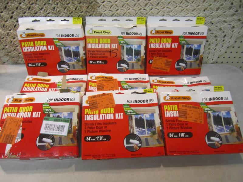 9 Frost King Patio Door Insulation New Overstock