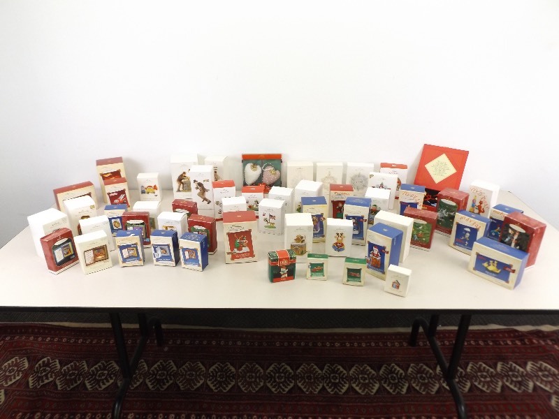 Large Lot of 50 Hallmark Keepsake Ornaments
