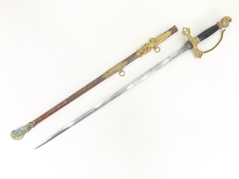 Antique G.F. Foster, Son &amp Co Sword and Sheath