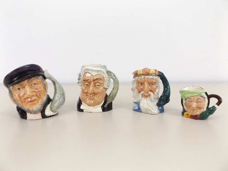 Lot of Vintage Royal Doulton Toby Mugs