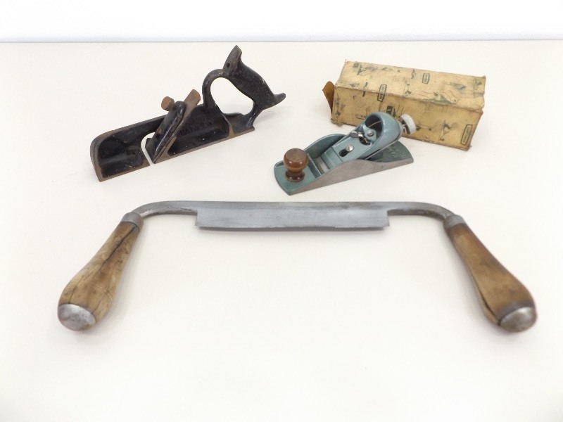 Lot of AntiqueVintage Planers, etc. Tools