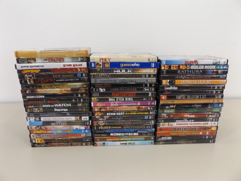 Lot of 57 DVDs