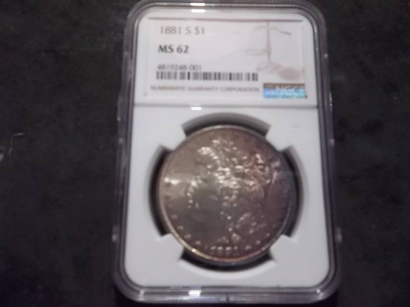 1881 S Morgan Silver Dollar