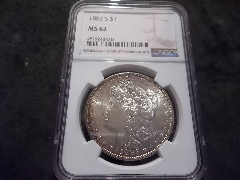 1882 S Morgan Silver Dollar