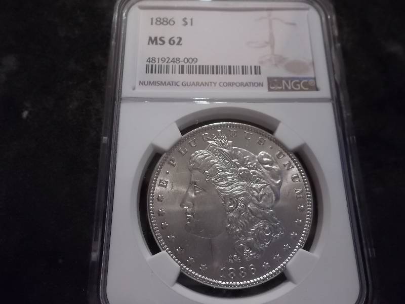 1886  Morgan Silver Dollar