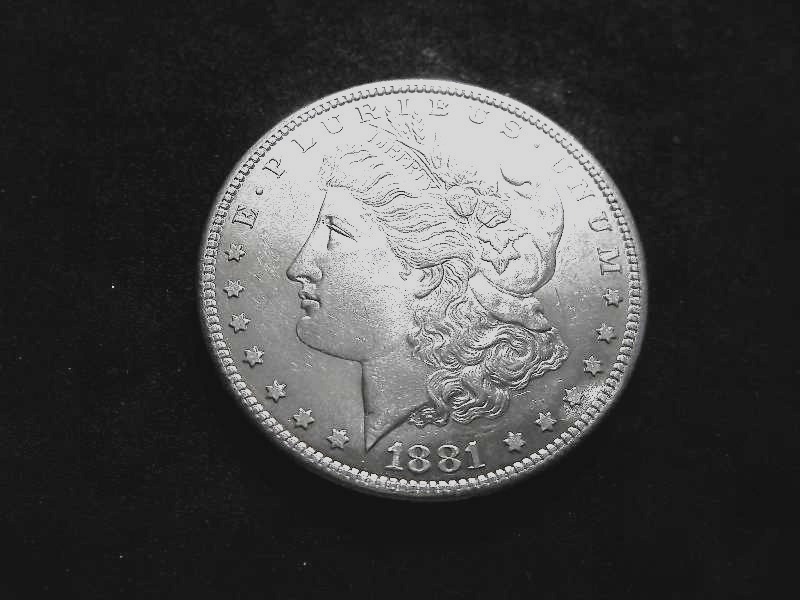 1881 S Morgan Silver Dollar
