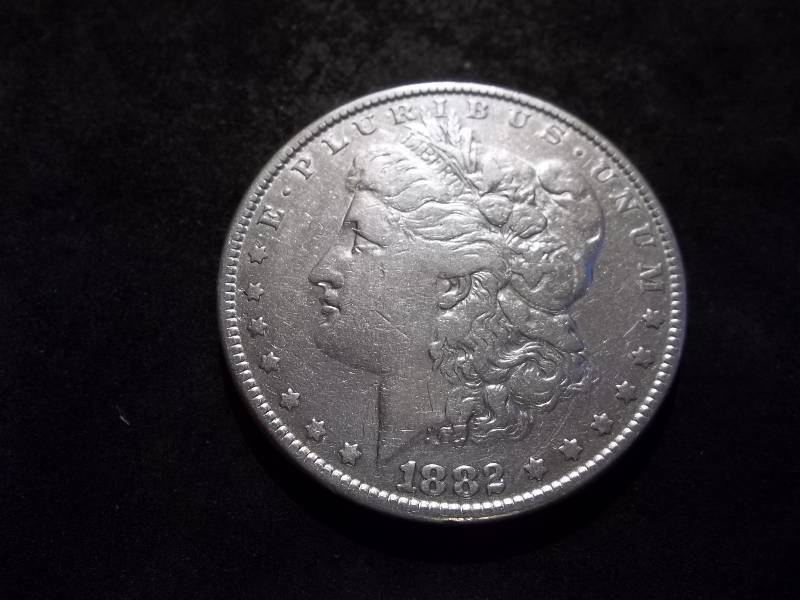 1882  Morgan Silver Dollar