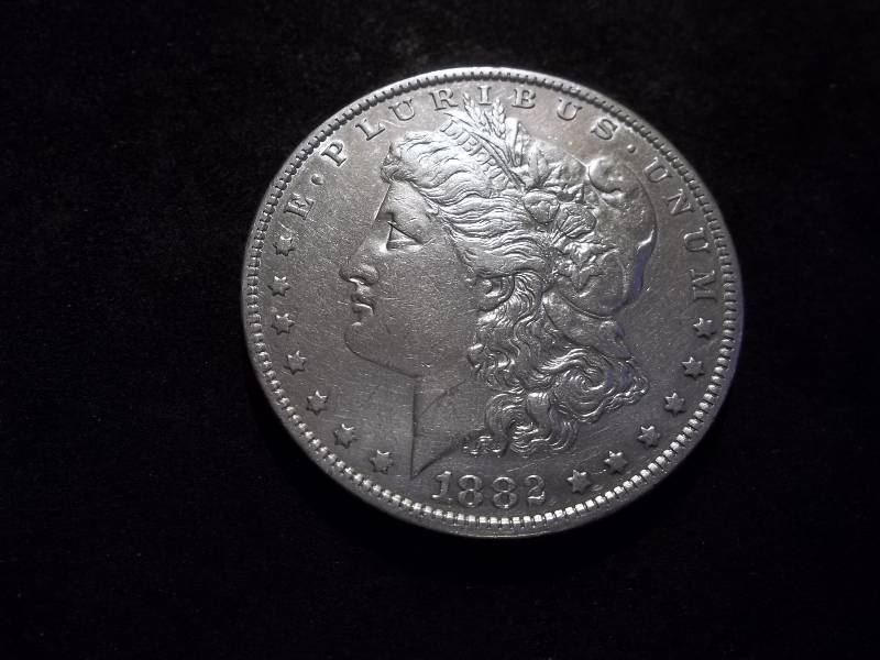 1882 O Morgan Silver Dollar