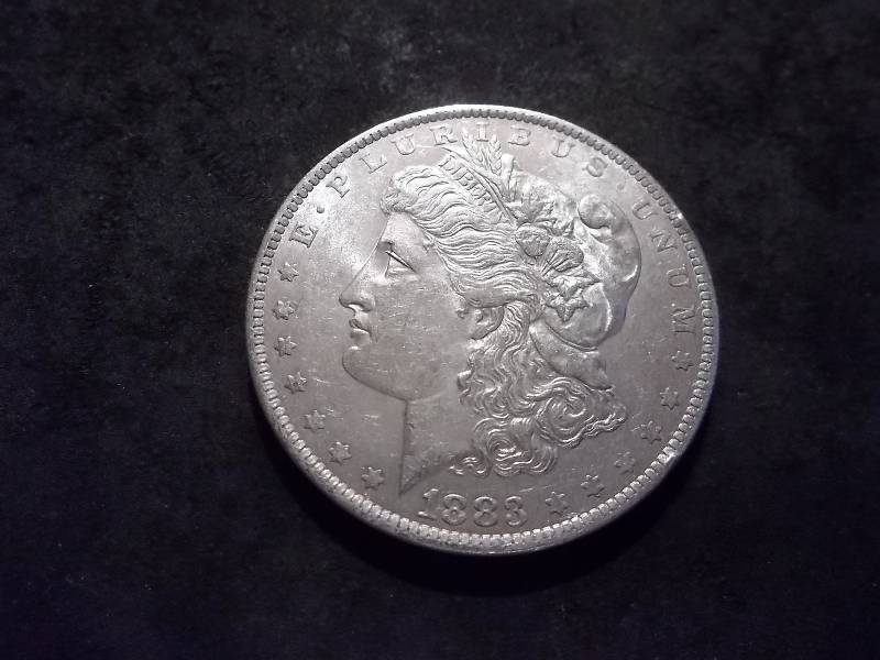 1883 O Morgan Silver Dollar