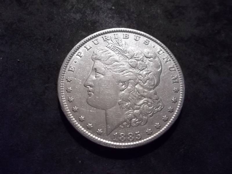 1885 Morgan Silver Dollar