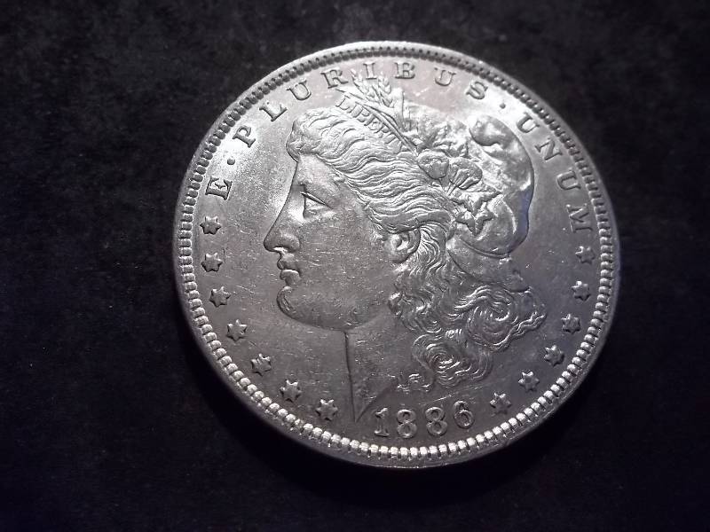 1886 Morgan Silver Dollar