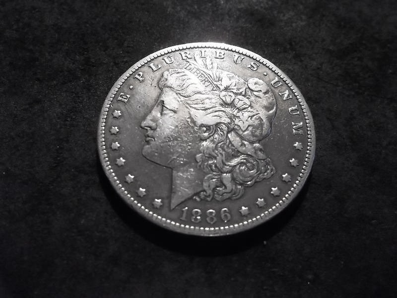 1885 O Morgan Silver Dollar