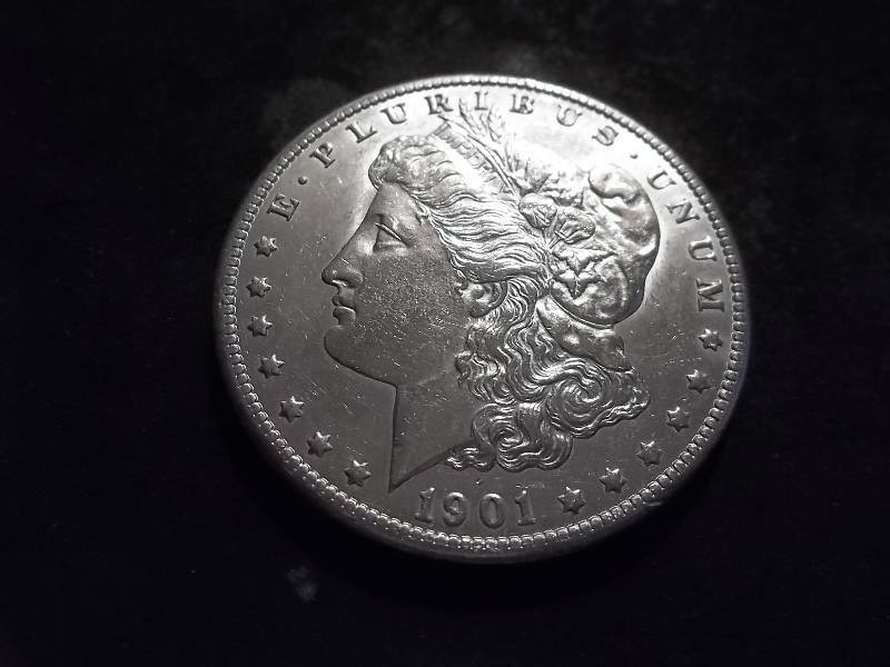 1901 O Morgan Silver Dollar