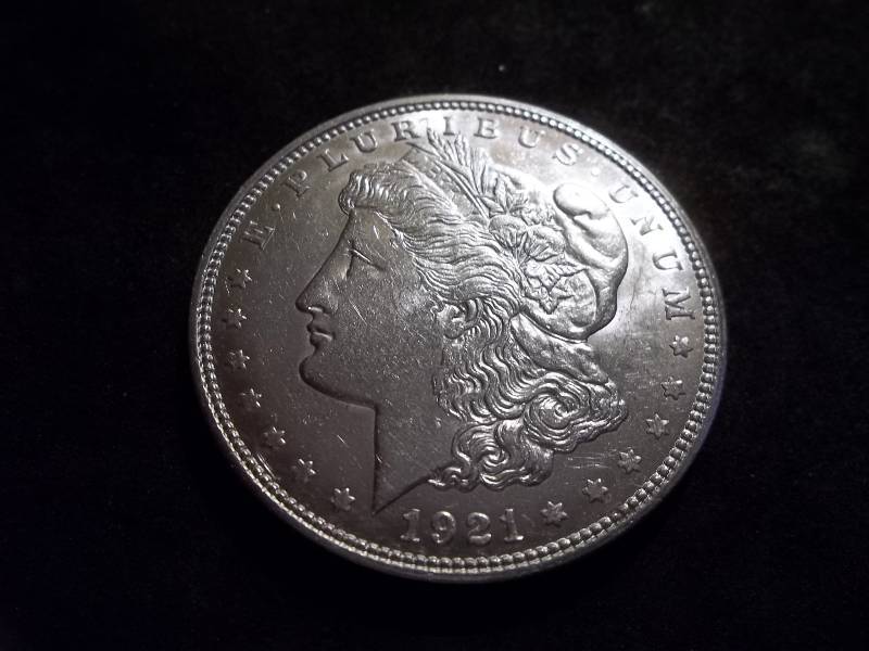 1921 D Morgan Silver Dollar
