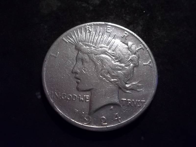 1924 Peace Silver Dollar