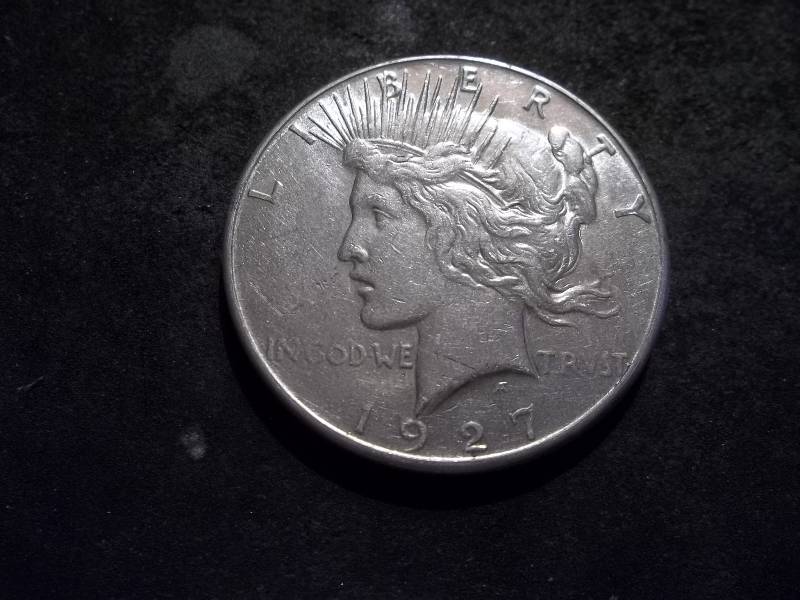 1927 S Peace Silver Dollar