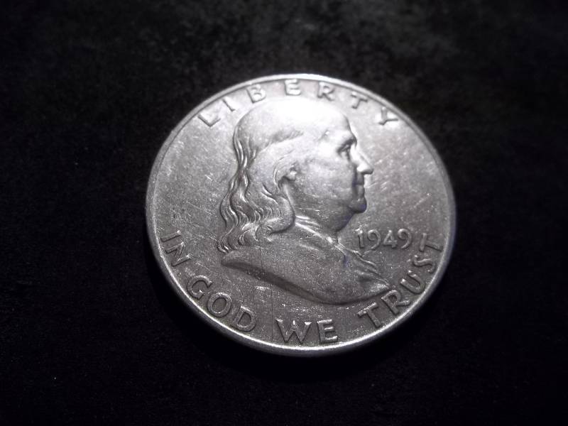 1949 D  Franklin Half Dollar