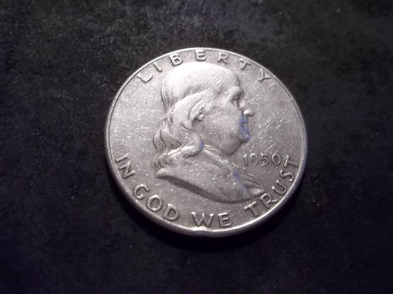 1950 Franklin Half Dollar