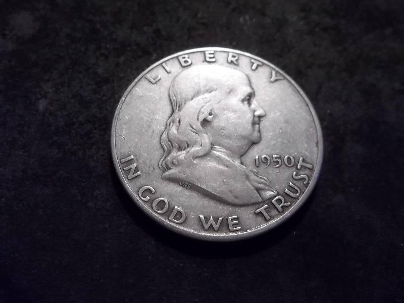 1950 D Franklin Half Dollar