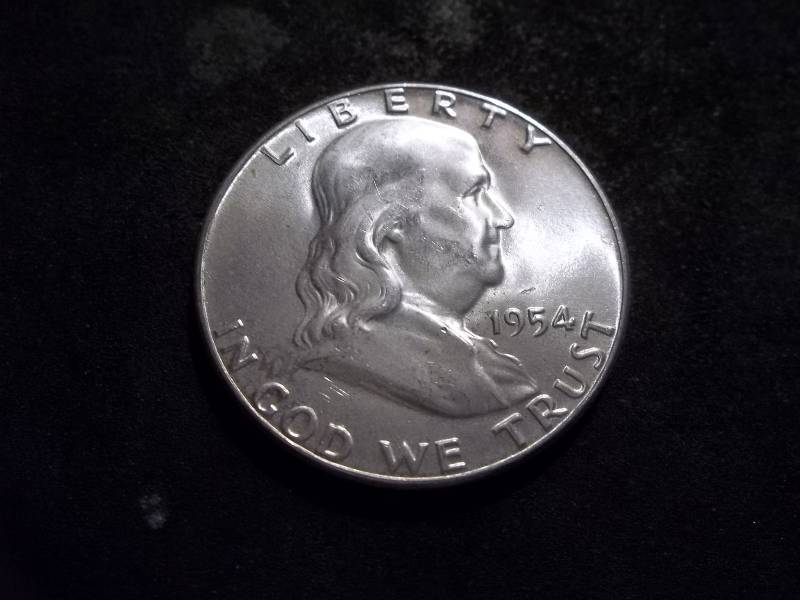 1954  Franklin Half Dollar
