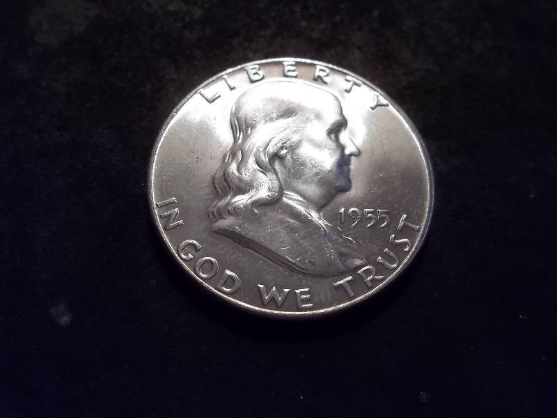 1955 Franklin Half Dollar