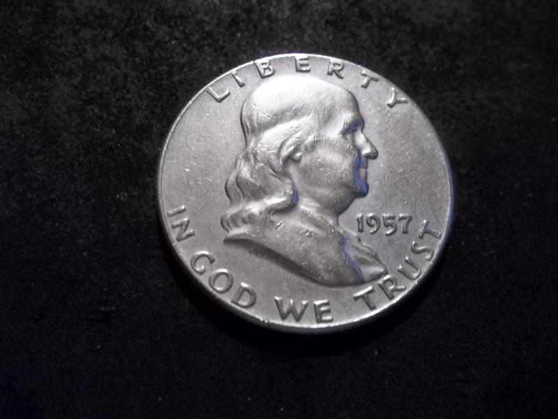 1957  Franklin Half Dollar