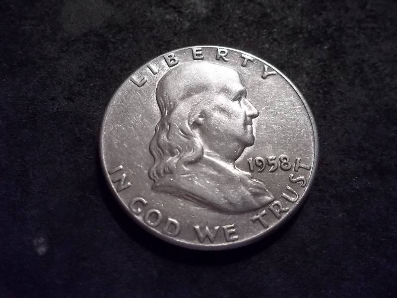 1958 Franklin Half Dollar