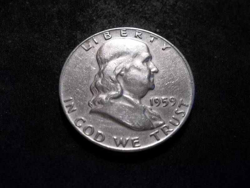1959 Franklin Half Dollar