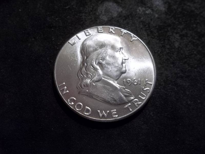 1961 Franklin Half Dollar