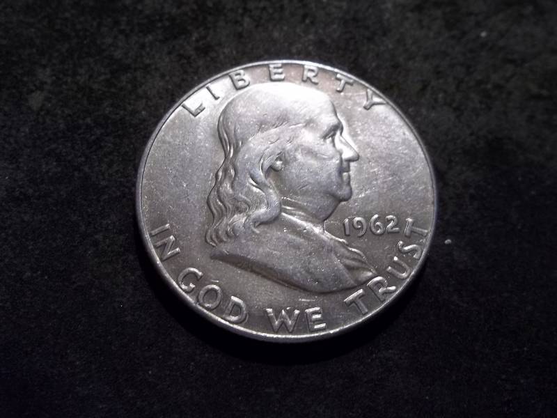 1962 D  Franklin Half Dollar