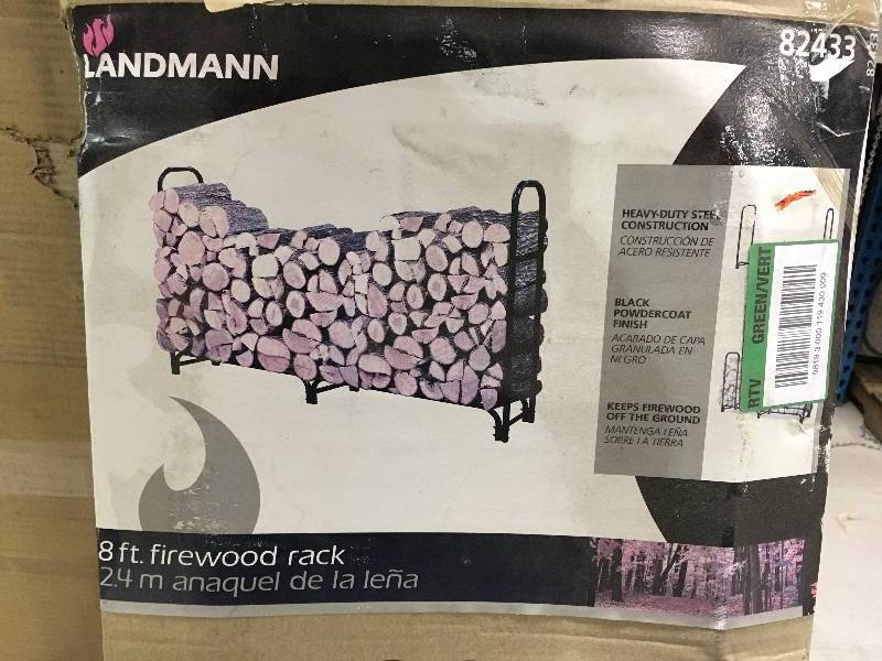 Landmann 8 ft. Firewood Rack in good conditions