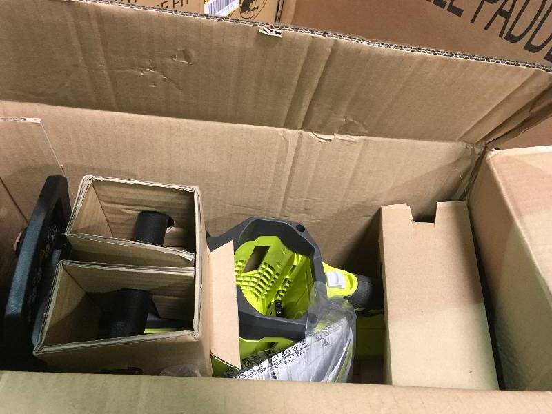 Ryobi 14 in. 40-Volt Brushless Lithium-Ion Cordless Chainsaw Battery and Charger Not Included  in good working condition