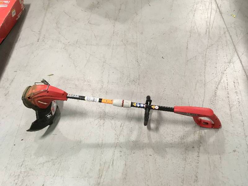 Homelite 13 in. 4 Amp Straight Electric String Trimmer  USED In  good working  condition.