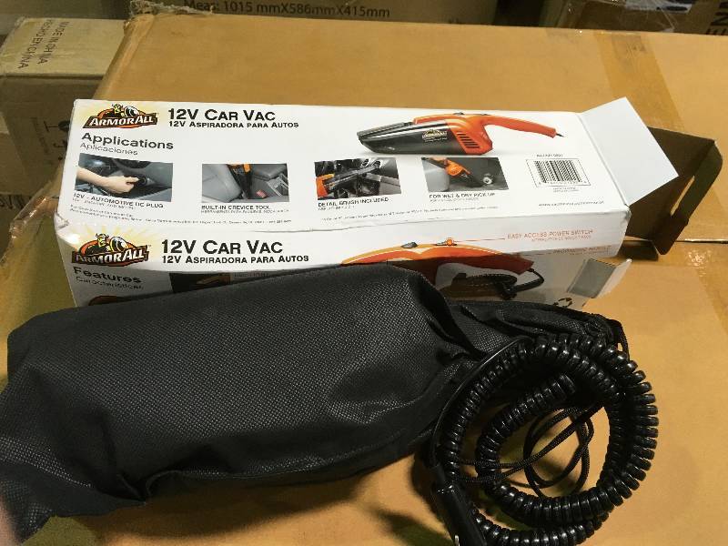 Armor All 12-Volt Corded Handheld WetDry Vac  in good working condition