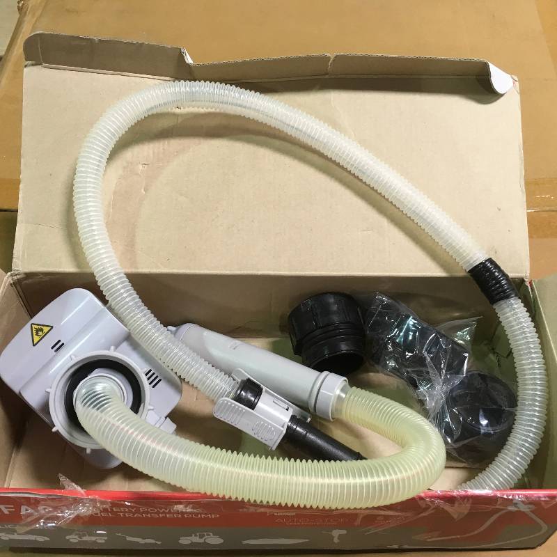 Tera Pump 4AA Battery Powered Fuel Transfer Pump Has damage on the Hose  in good working condition